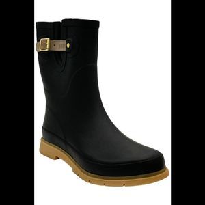 Western Chief Women's Heritage Mid  Mid Rain Boots Black - Medium